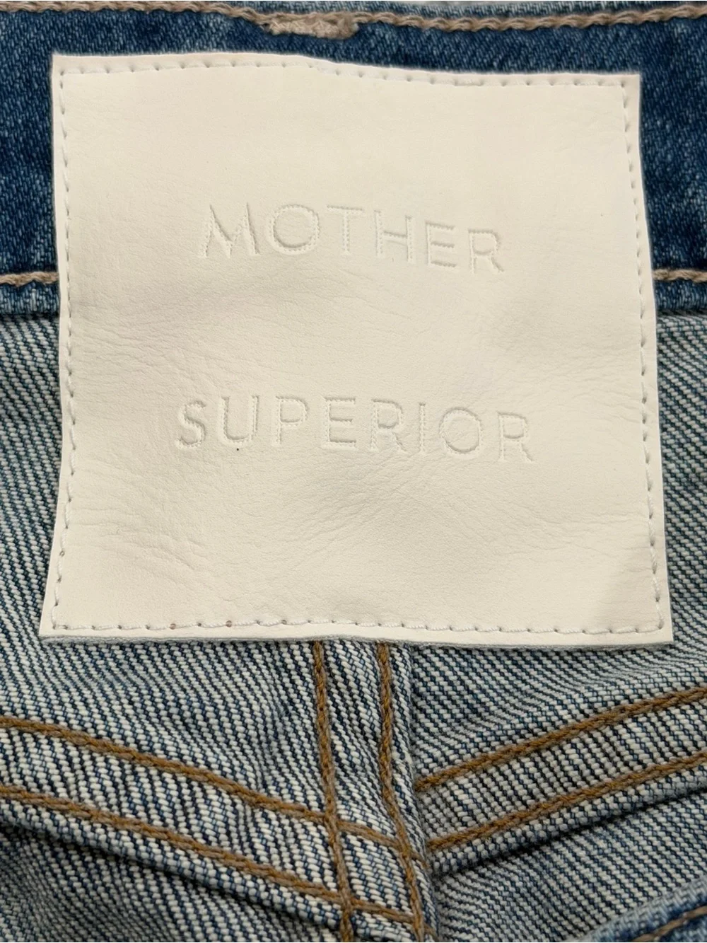 MOTHER The Skipper Short N' Long Chew In Girls Just Want To Have Sun - Sz - 27